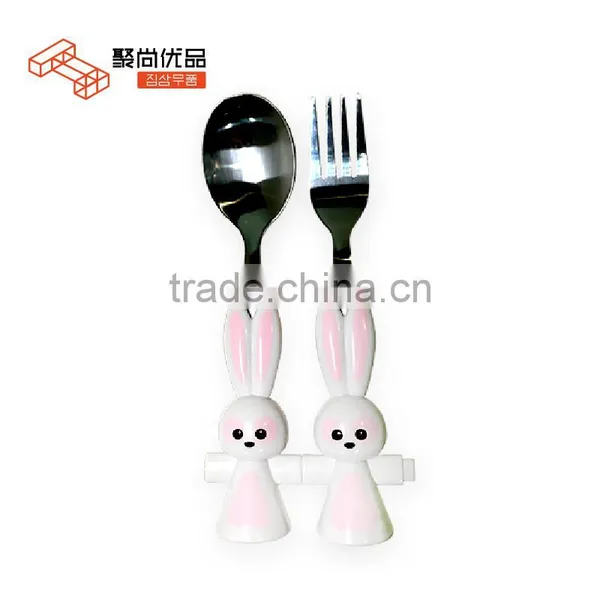 L00064 2017 New Design Cute Baby Tableware, Kids Stainless Steel Dinnerware, Children Tableware Set photo-4