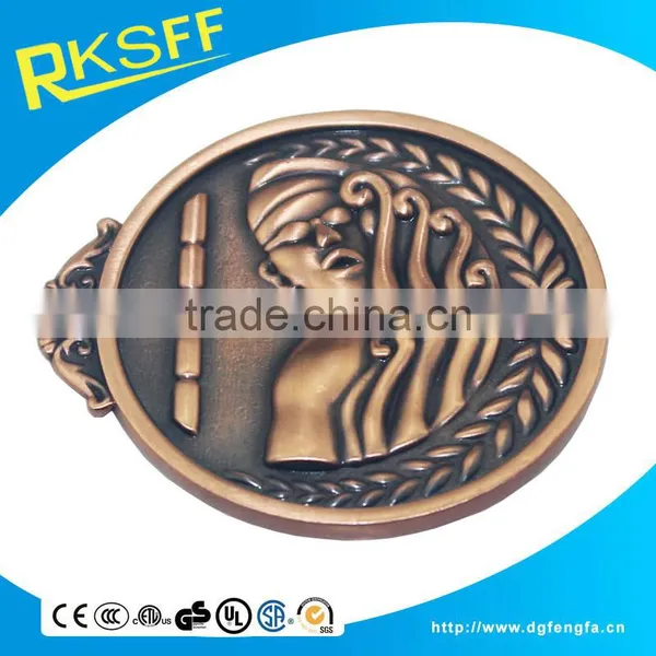 Manufacturers China Medal ,plating Red Copper Medal photo-5
