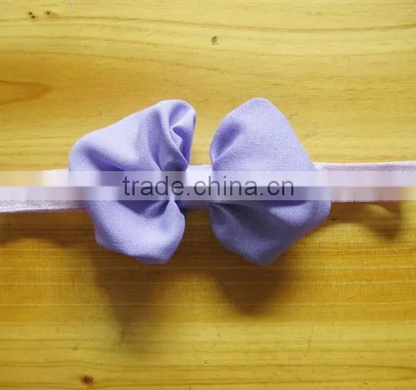 Satin Ribbon Flower Headband for Kids Hair Accessories photo-6