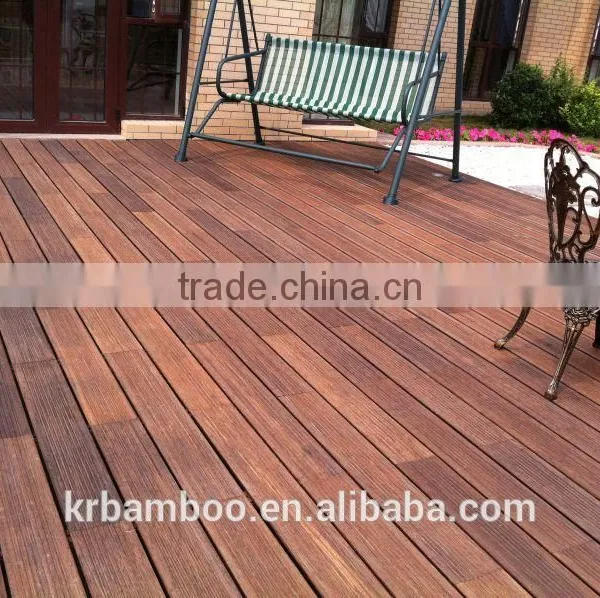 Scratch Resistance Water Proof Outdoor Use Bamboo Decking photo-3