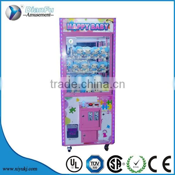 Mini Baby Bear Claw Crane Toy Machine/toy Crane Game Machine for Sale DFCC-1