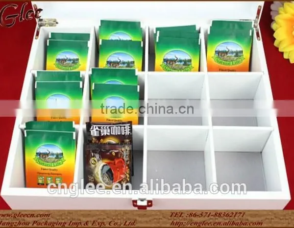 Wooden Gift Packing Box, Tea Bag Box photo-3