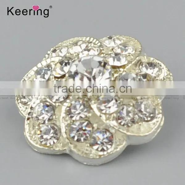 Keering-made Vogue Fancy Rhinestone Buttons for Clothing WBK-1462 photo-2