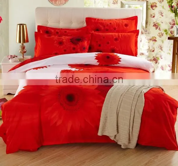Digital Print Bedding Quilted Chinese Bedspreads/Fitted Sheet/Bed Cover photo-5