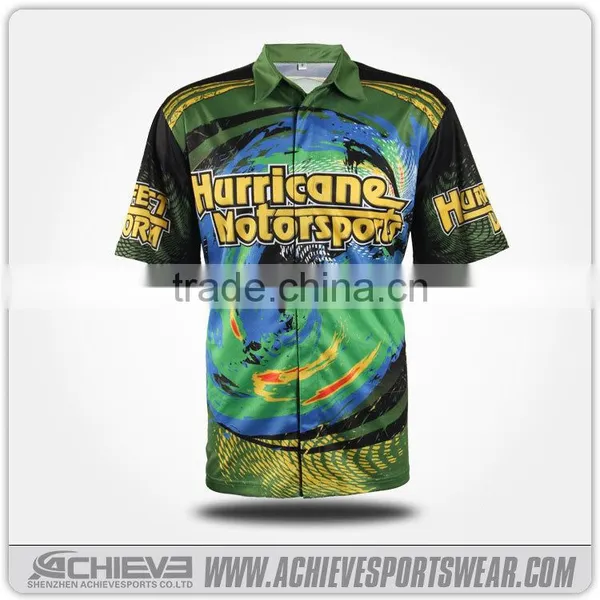 Gym Custom Tracksuit Sublimation Multicolor Moto/racing Shirts Vintage Motor Suits Uniforms photo-5