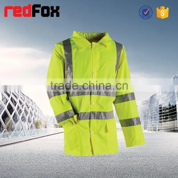 High Quality Reflective Safety Raincoat photo-3