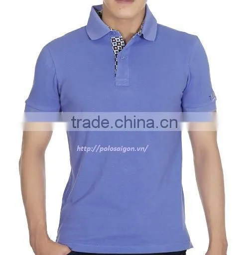 Custom OEM Plain Men's Polo Shirts photo-2