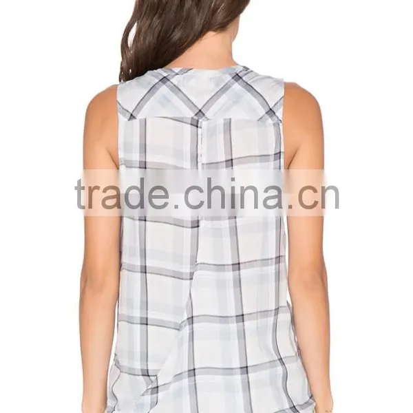 100cotton Tank Top Elegant Lady Vest Loose Tank Tops Wholesale Women photo-3