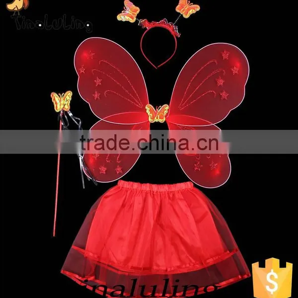 New Products 2016 Butterfly Fairy Wing Girls Party Dress Costume Party Supplies photo-3