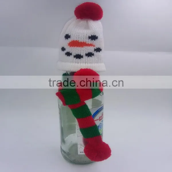 Toy Wearing Christmas Red Hat Mini Small Hat in The Pulsh Toy photo-3