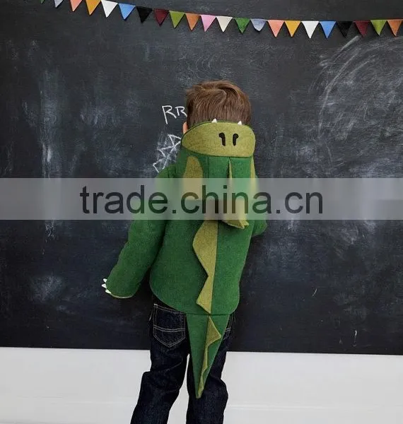 New Design Baby Boys Clothes Dinosaur Overcoat Kids Outwear For Children's Winter Clothes photo-3