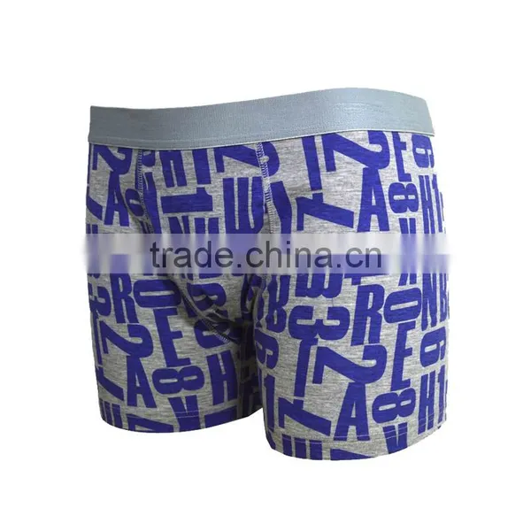 Newest Digital Print Men's Underwear Boxer New Design Men Basic Underwear photo-2