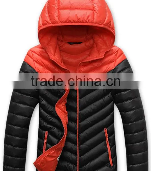 Customize Fashion Women Hoody Winter Warm Down Jacket/lovers' Ladies Nylon Down Feather Coat photo-3