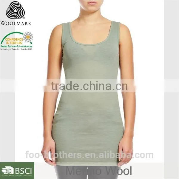 Merino Wool Tank Top Women,popular Gym Tank Top Workout Tank Top Gym photo-3