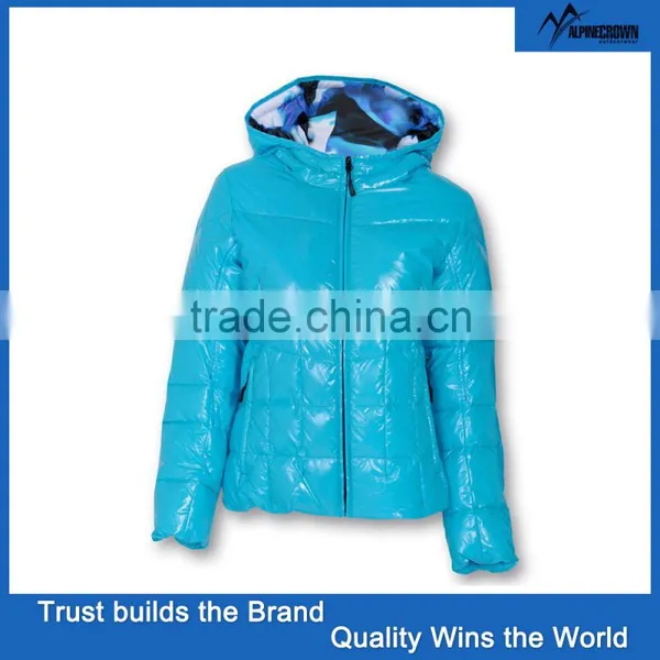 2016 Women Long Fashionable 90% Down 10% Feather Jacket photo-6