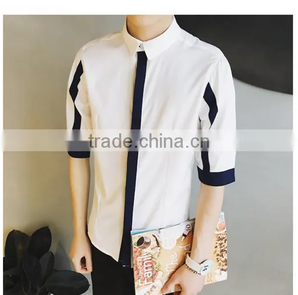 Seven Men Solid Color Shirt Sleeve Shirt photo-2