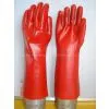 Supply Red PVC Coated Gloves Intelrock Liner 40cm