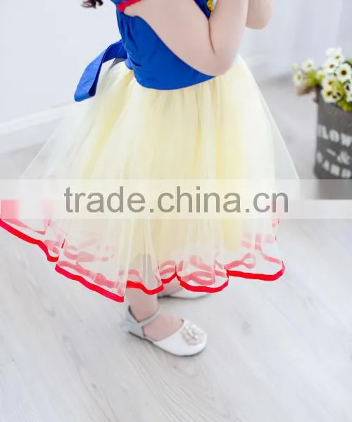 Lttile Girls Snow White Cosplay Dress Princess Costume photo-4