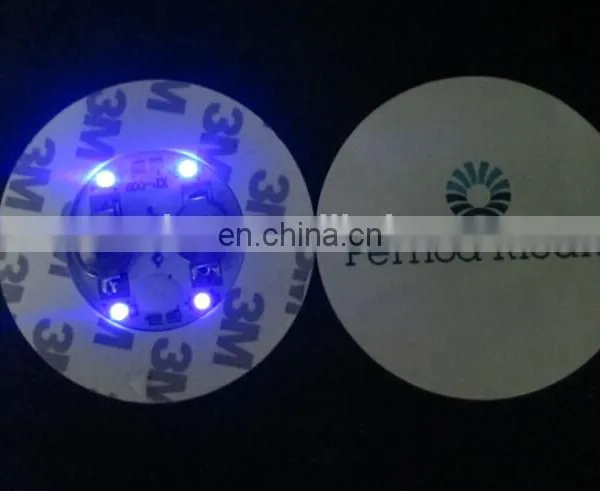 Good Quality Led Drink Coaster ABS Led Bottle Coster photo-6