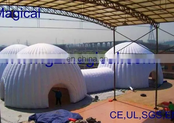 Durable Inflatable Igloo Combo Lawn Tent
