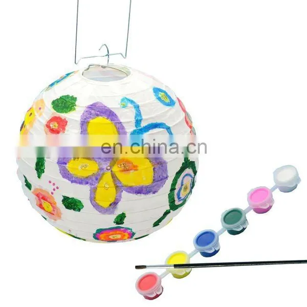 Diy Paper Lantern/paint Lantern/paper Lantern Kit