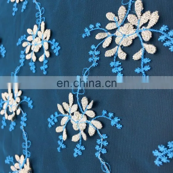 OLF 0155 Elegant 3d Flower Lace Bazin Riche Getzner Fabric for Clothing