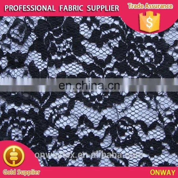 New Design Burnt-out Polyester/cotton Solid Lace for All Ladies' Garment photo-5