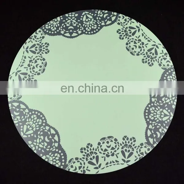 Wholesale Round Purple Christmas pp Placemat photo-5