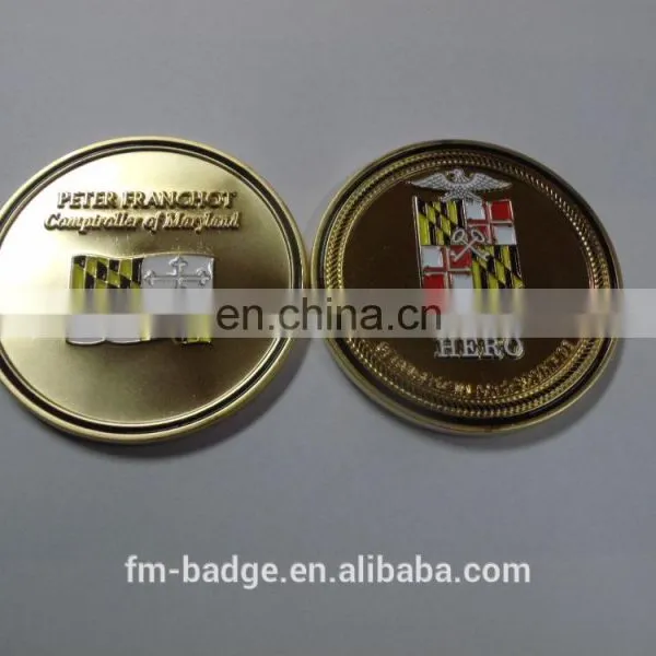 United States Department of Justice Enamel Coin, Chief Executive Souvenir Coins photo-5