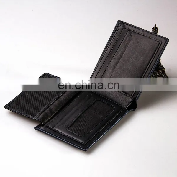 Top Quality Modern Style Real Leather Men's Wallets Luxury Genuine Leather Wallet photo-4