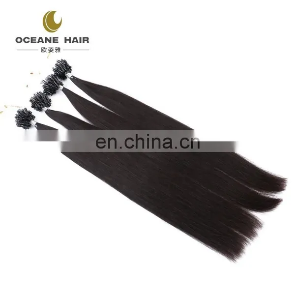 Brazilian Micro Ring Loop Hair Extensions Thick Soft Nano Hair Nano Ring Hair Extension photo-6