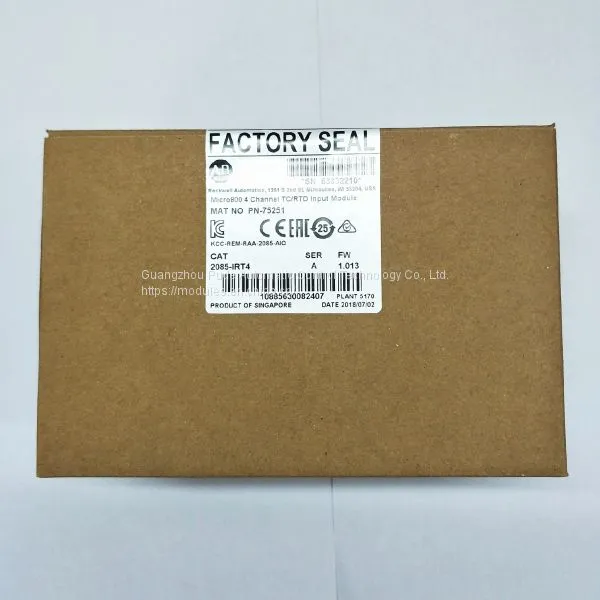 2085-IRT4 Micro800 4 Channel TC/RTD Input Module photo-2