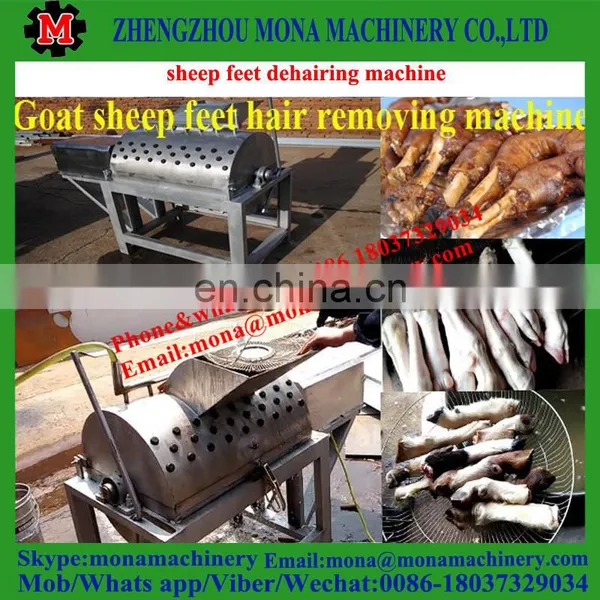 Excellent Performance and Low Price Pig Sheep Cow Trotter Hair Removal Machine photo-3