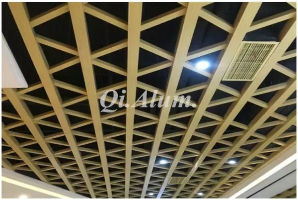 Clip in / Lay in Suspended Aluminum Alloy Ceiling Plafond Ceiling Tile Facade Panel photo-5