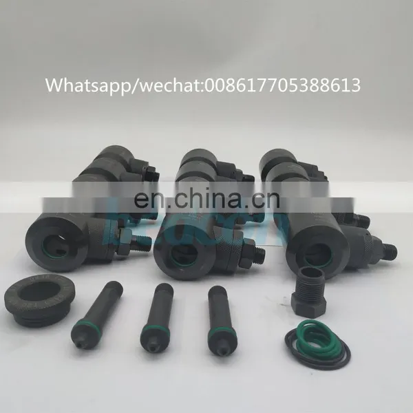 Common Rail Diesel Fuel Injector Repair Kits Injector Adapter 12 Pcs photo-2