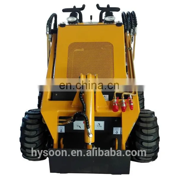 Hysoon 23HP Mini Skid Steer Tractor Loader With Accessories for Sale photo-3