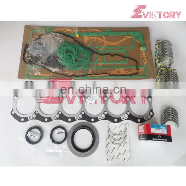 For MITSUBISHI 6D22T Full Complete Gasket Kit With Cylinder Head Gasket photo-2