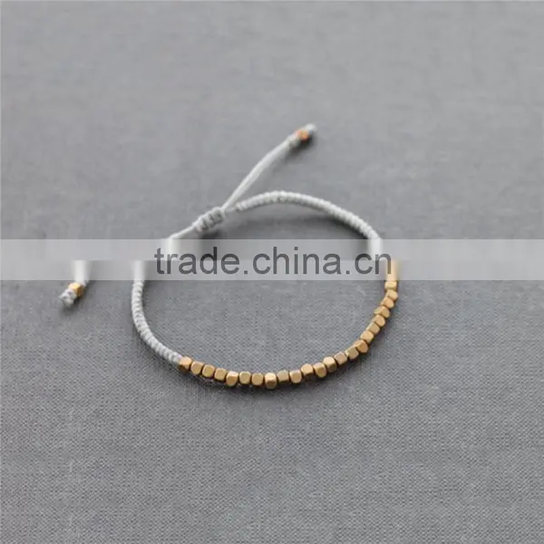 Wax Cord Bracelets Jewelry of Beads Tredn 2016 XE09-0183 photo-3