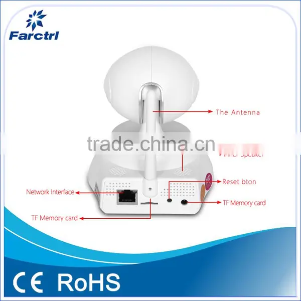 2015 Best Selling P2P 720P Wireless Pan Tilt SD Card IP Security Camera photo-3