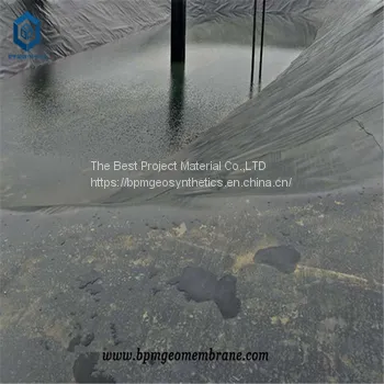0.75mm HDPE Geomembrane for Dam in Indonesia photo-4