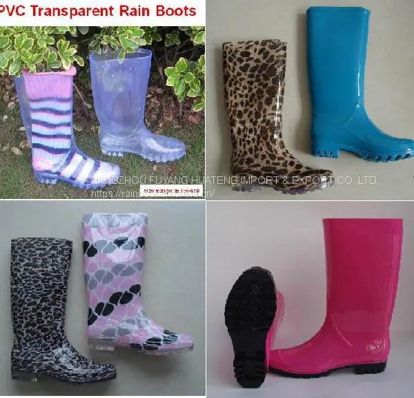 Popular Style Ladies Rain Boots, Vogue Women Rain Boot, Cheap Lady PVC Rain Boot, New Fashion Women Boots, High Quality Woman Boots photo-4