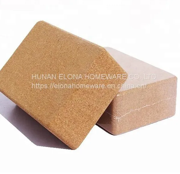 Factory Price Gym Equipment High Quality Wholesale Eco-friendly Cork Eva Yoga Block photo-3