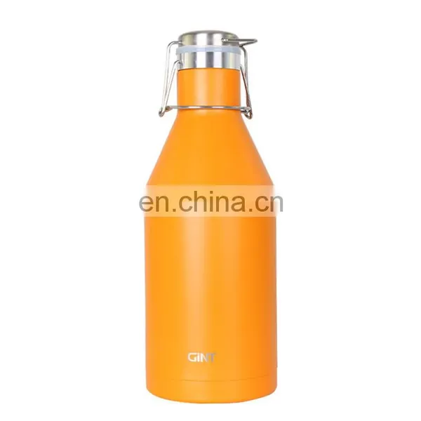 2L Wholesale Large Sports Portable Stainless Steel Water Bottle Vacuum Cup photo-3