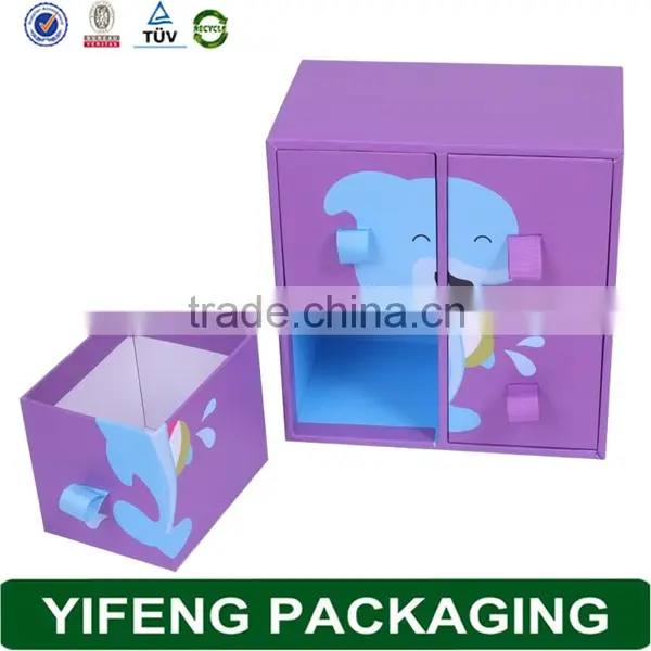 Pretty Gift Packaging Paper Cardboard Drawer Box For Storage photo-6