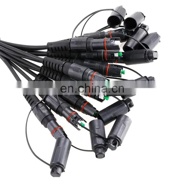 1 Fiber Single-Tube Singlemode Cable OptiTap to SC/APC Jumper photo-2