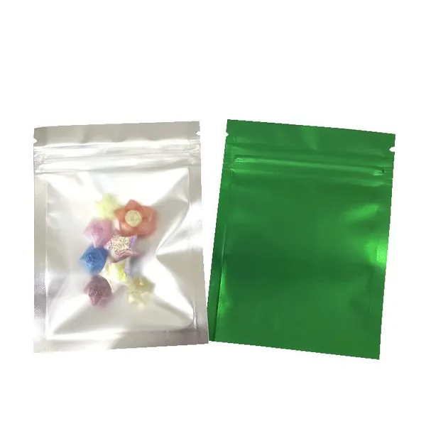 Front Clear Window Aluminum Foil Plastic Small Sachet Bag Pouch for Food photo-4