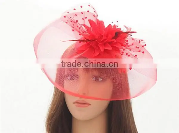 Fashion Ladies Sinamay Fascinator Church Hats
