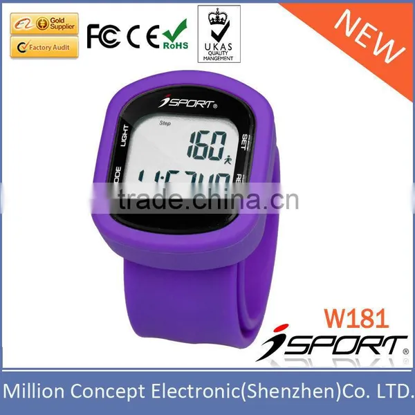 Colorful Fitness Silicone Pedometer Watch photo-5