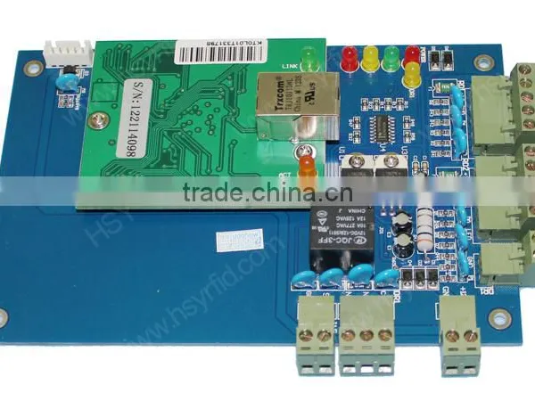 HSY-01B Fire Alarm Two Way Control 10000 Card Holders 30000 Offline Records Wiegand RFID Single Door Access Control System photo-4