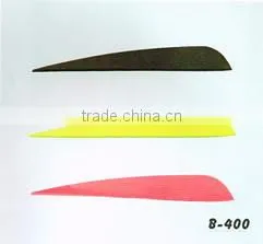 Arrow Plastic Feather Fletching Vanes 1.75",2",2.5",3",4",5" Linkboy Hunting photo-3